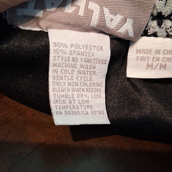 TanJay Elegant Black and White Floral Maxi Skirt 6790 - Picture 5 of 5